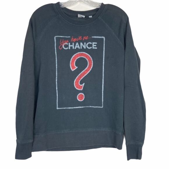 Junk Food You Have No Chance Crewneck Sweatshirt Sz S - Picture 1 of 6